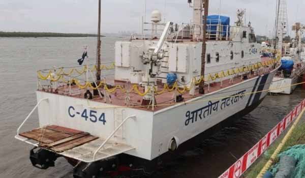 Indian Coast Guard launched newly-built 'Interceptor Boat' in Surat